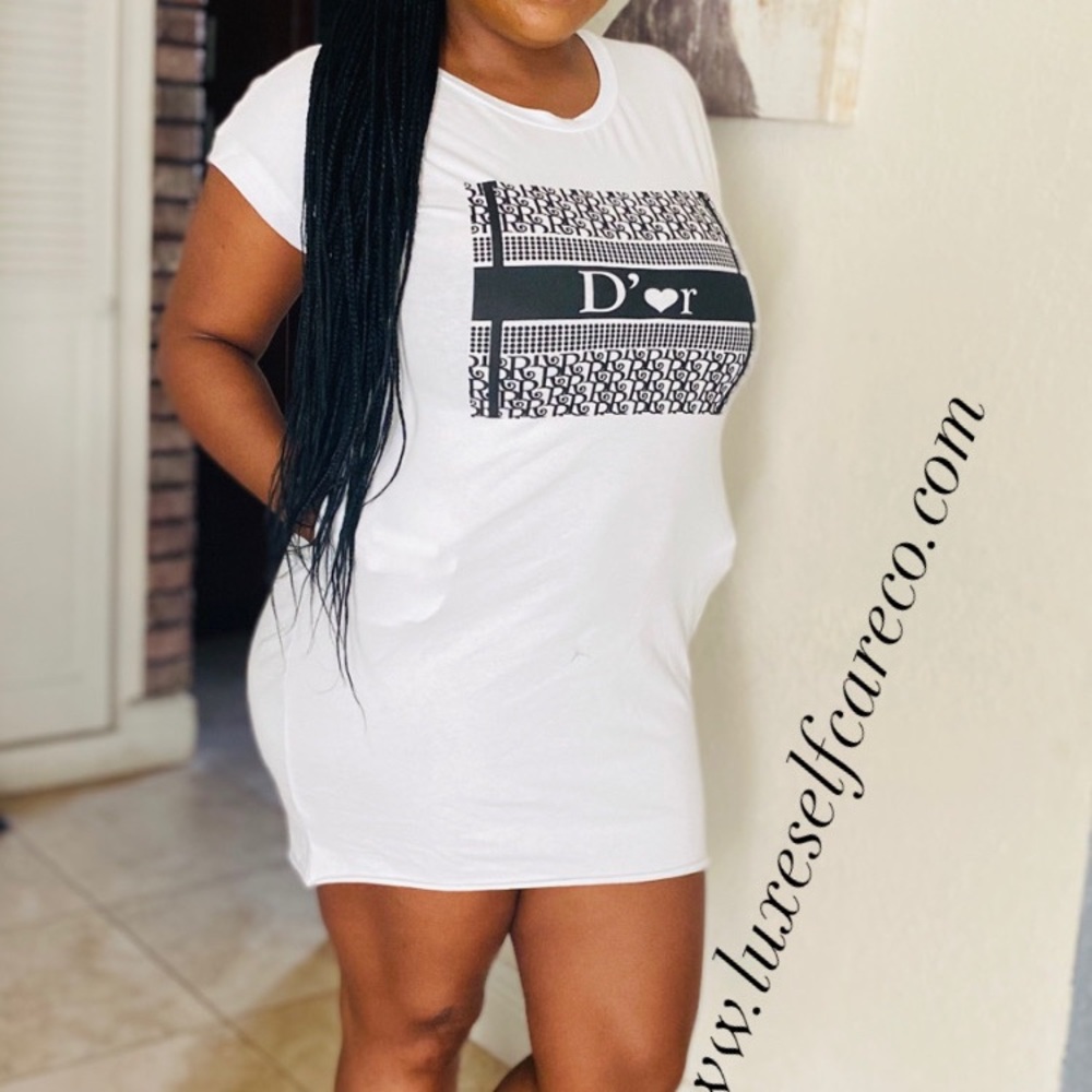 D’Love Dress White (Black in separate listing)